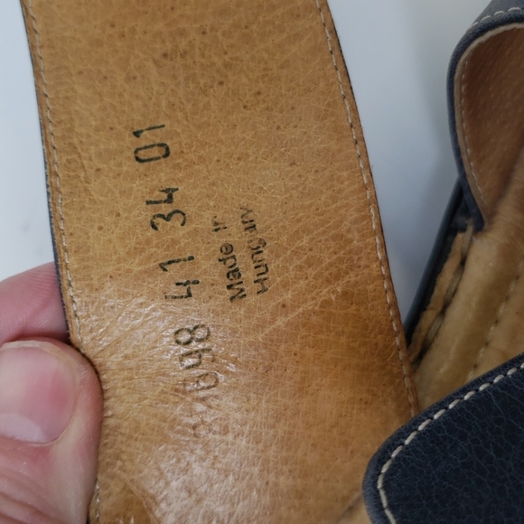 Josef Seibert Blue Sandals Size 41 - Picture 4 of 9